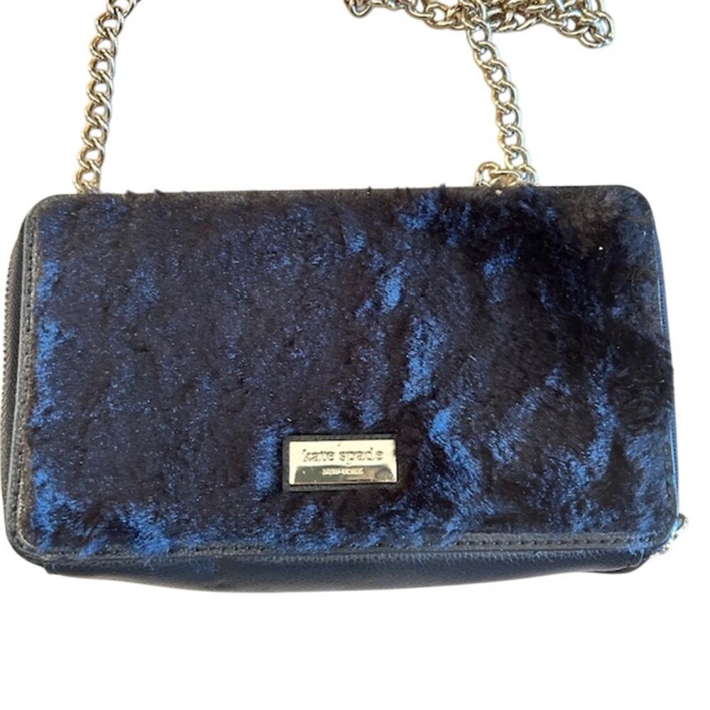Kate Spade Black Faux Fur Cat Crossbody Bag – Rare & Adorable!449 - Picture 3 of 9